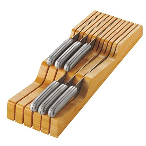 Bambusi Bambusi 16-Slot In-Drawer Knife Organizer