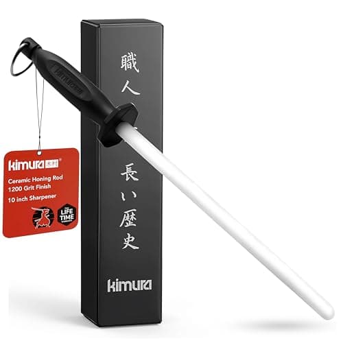 Kimura Kimura Professional Ceramic Honing Rod, 10 in