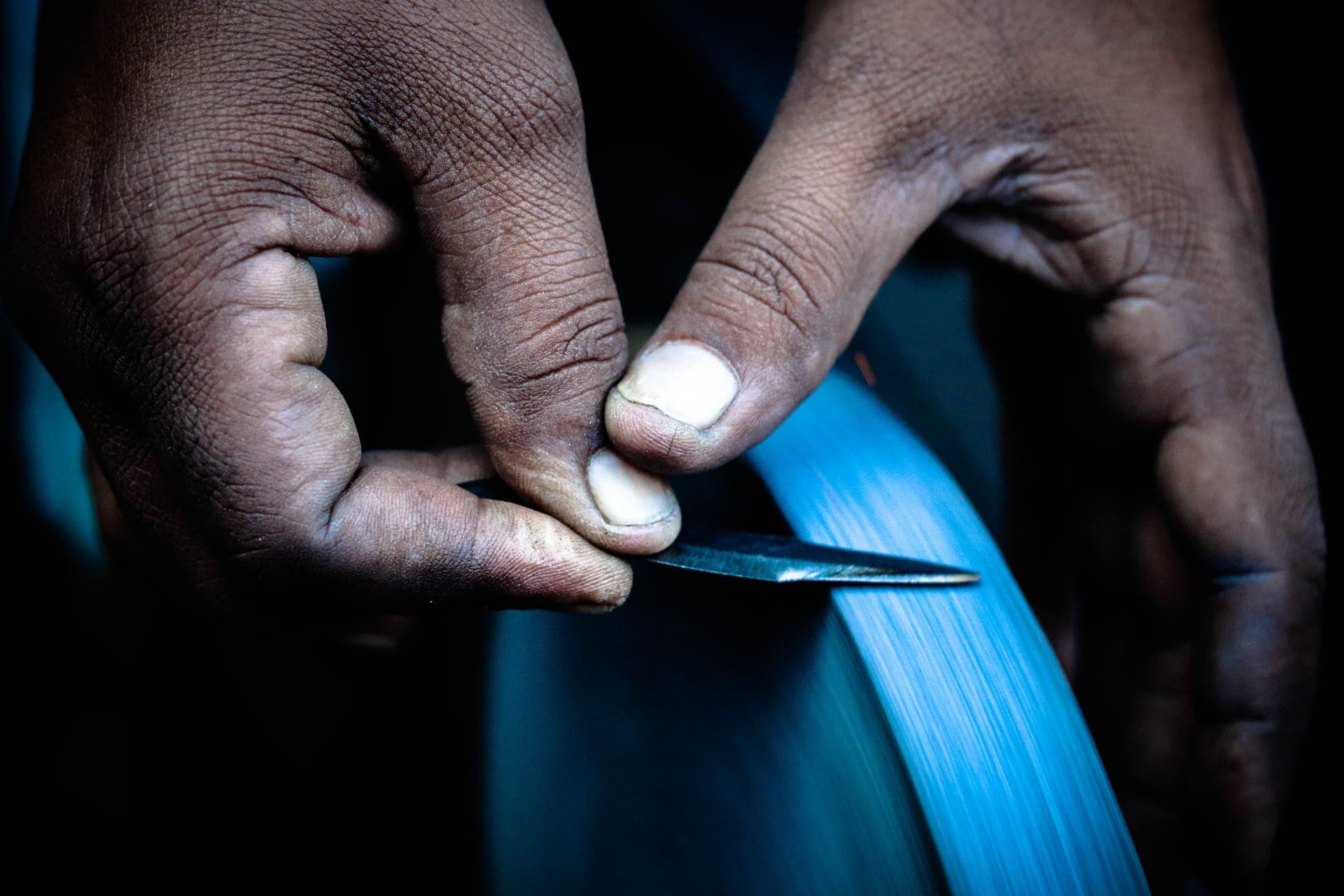 The easiest knives to sharpen - and the ones that fight back